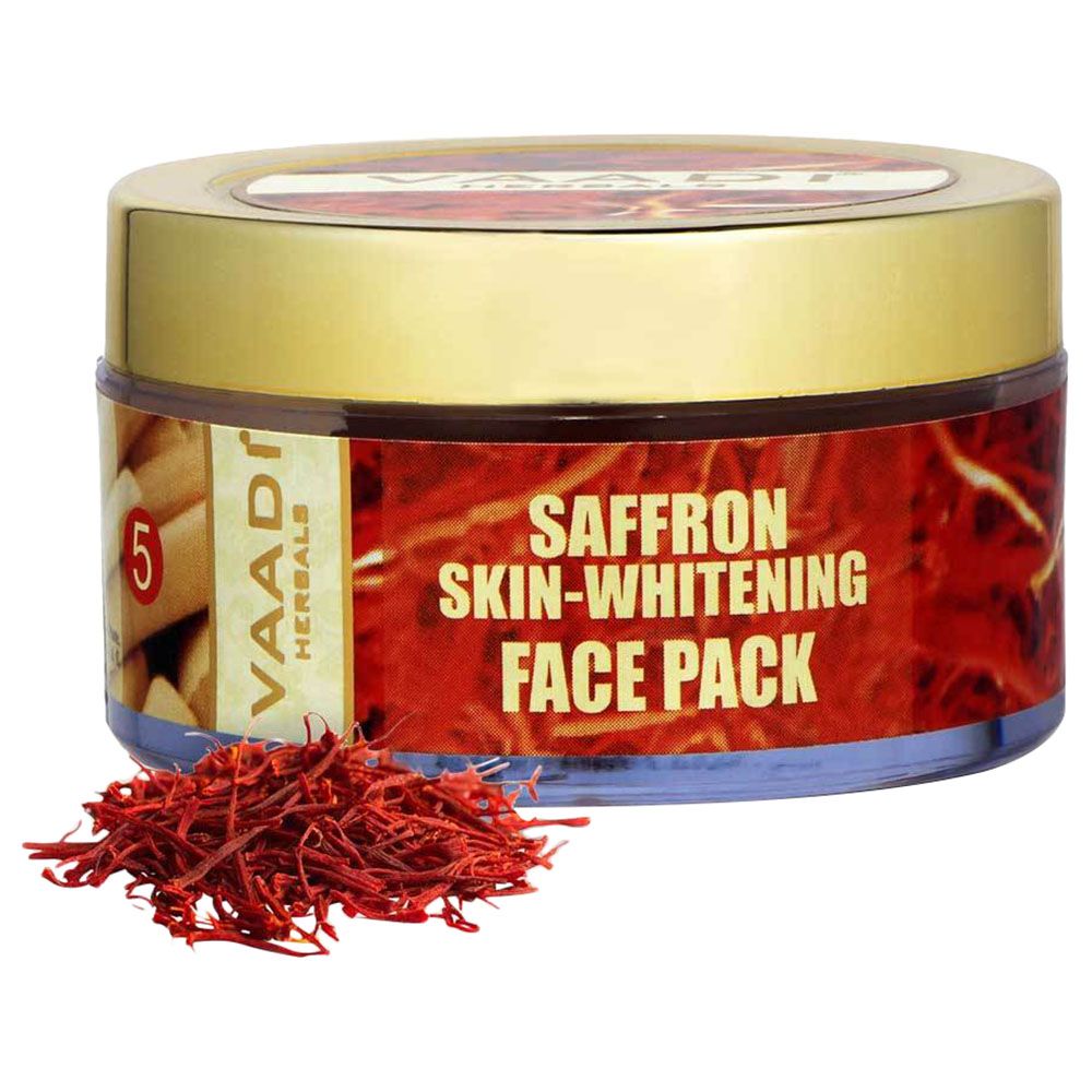 Vaadi Herbals - Saffron Skin-Whitening Face Pack - 70g