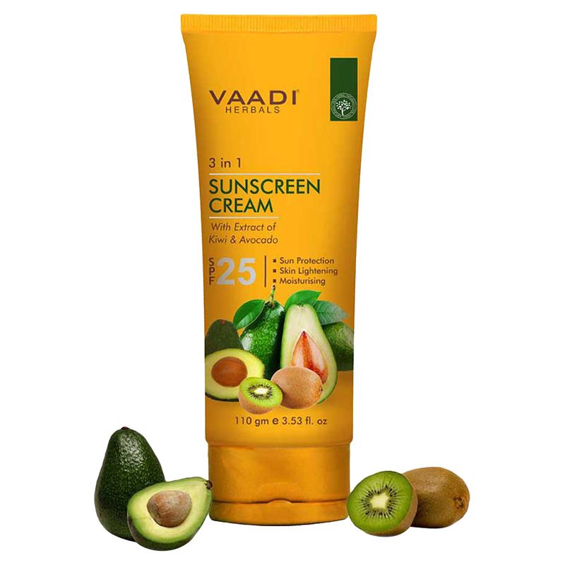 Vaadi Herbals Organic Sunscreen Cream SPF 25