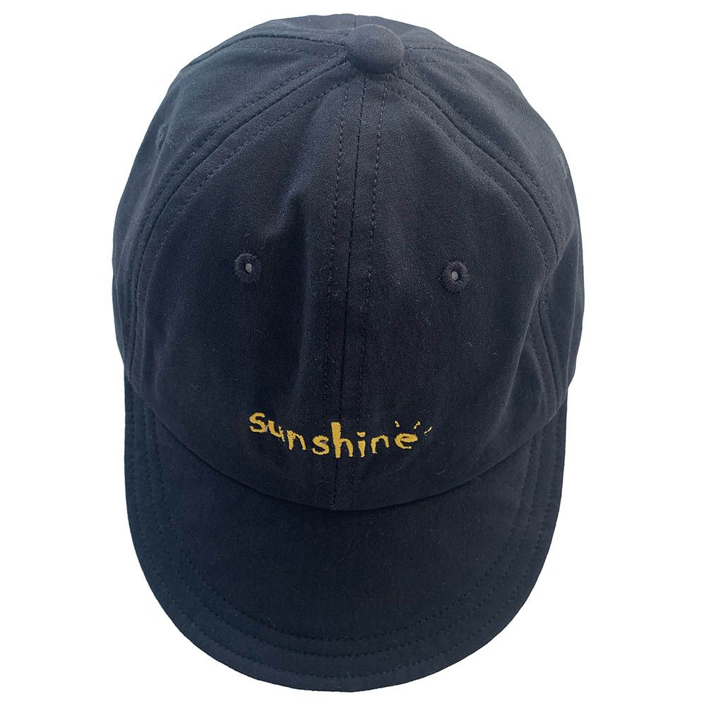 The Girl Cap - Kids Cap - Black Sunshine