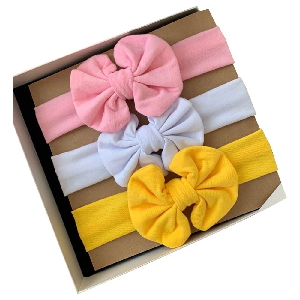 The Girl Cap - Headband Gift 3pc-Set - Bright