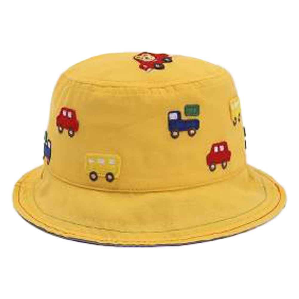 The Girl Cap - Kids Hat - Yellow Cars