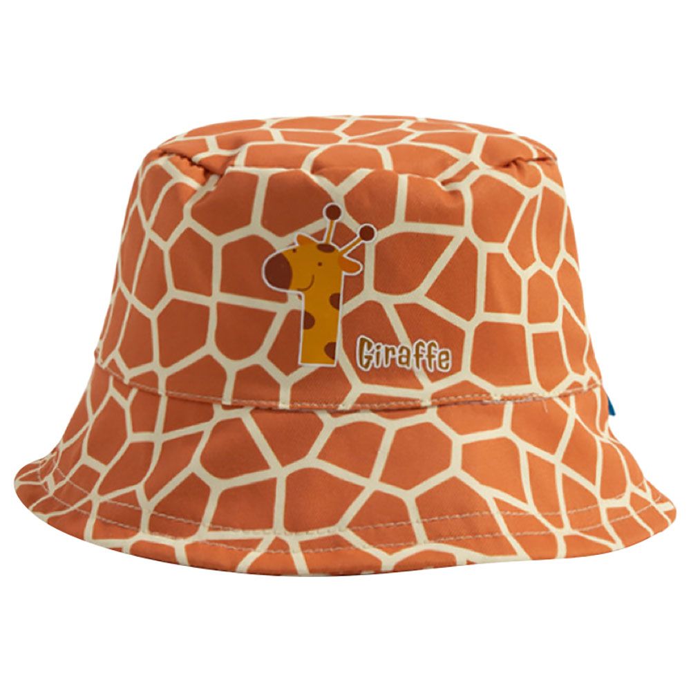 The Girl Cap - Kids Hat - Brown Giraffe