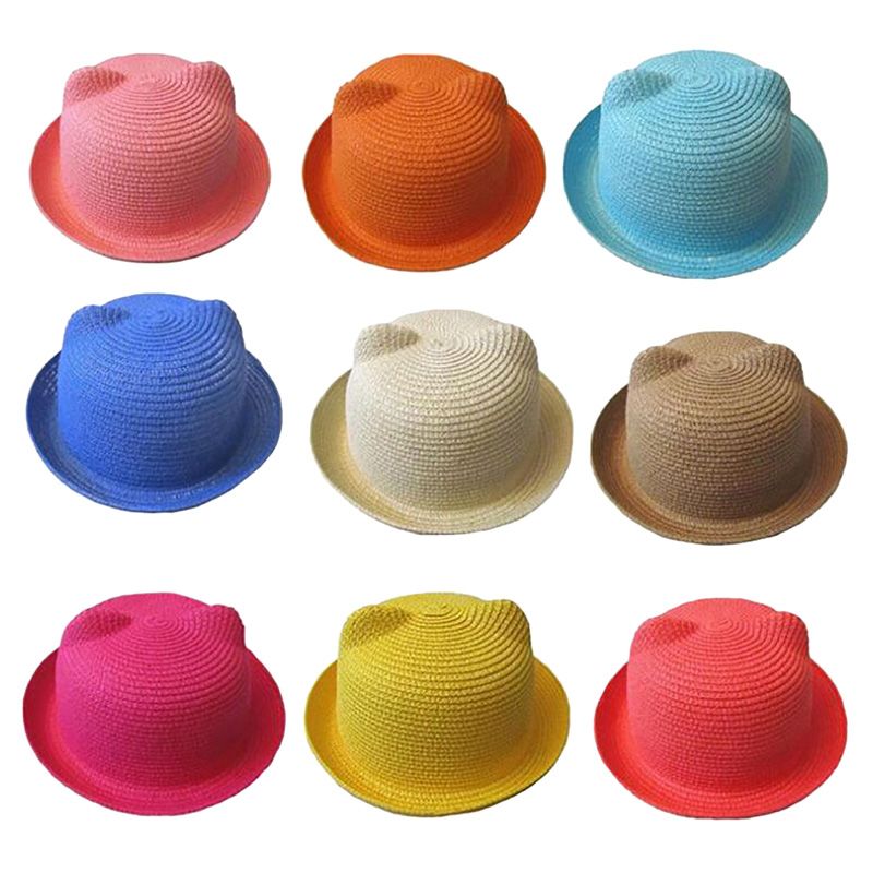 The Girl Cap - Beach Hats For Kids - Off White