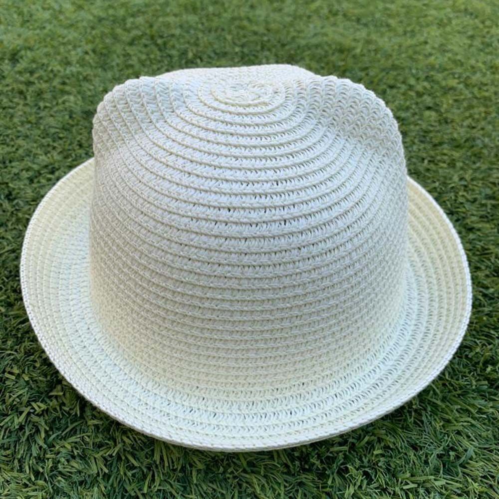 The Girl Cap - Beach Hats For Kids - Off White