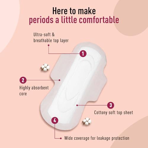 Sirona - Biodegradable Sanitary Pads - Extra Large, 10pcs