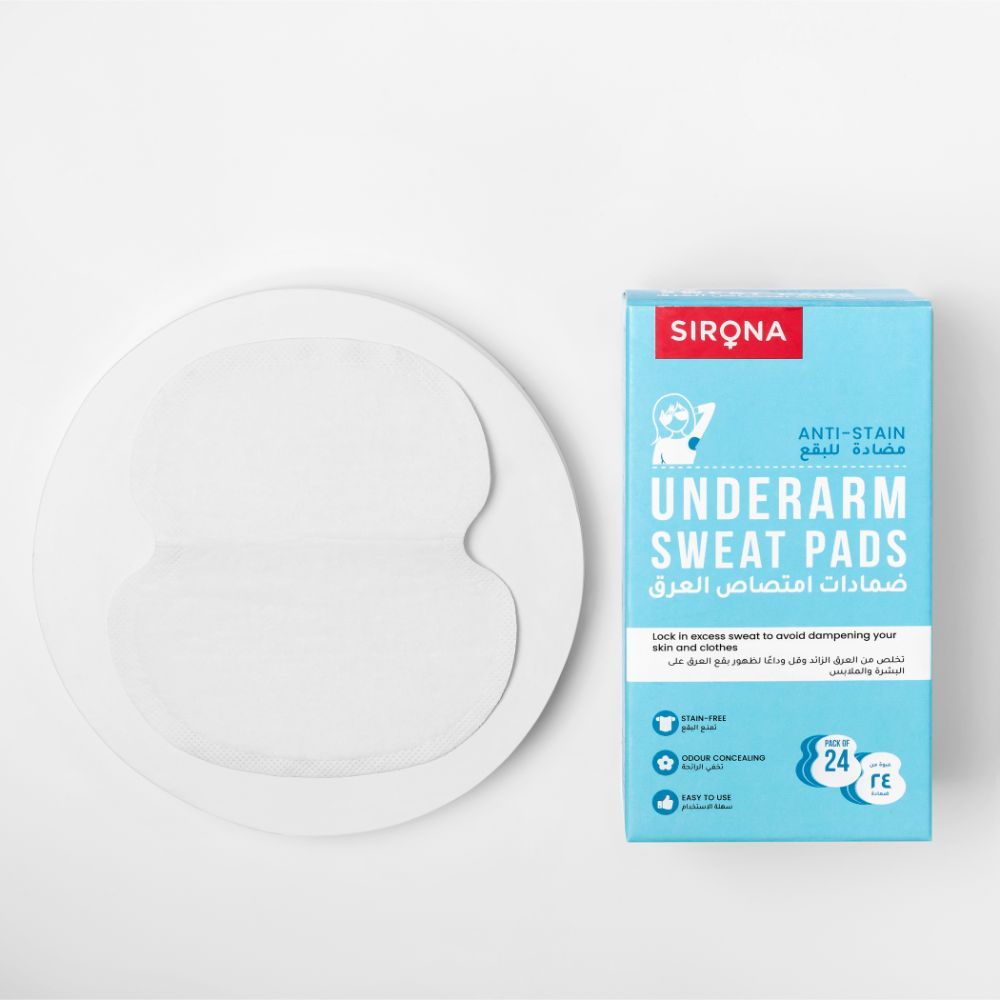 Sirona - Under-Arm Sweat Pads - 24 Pads