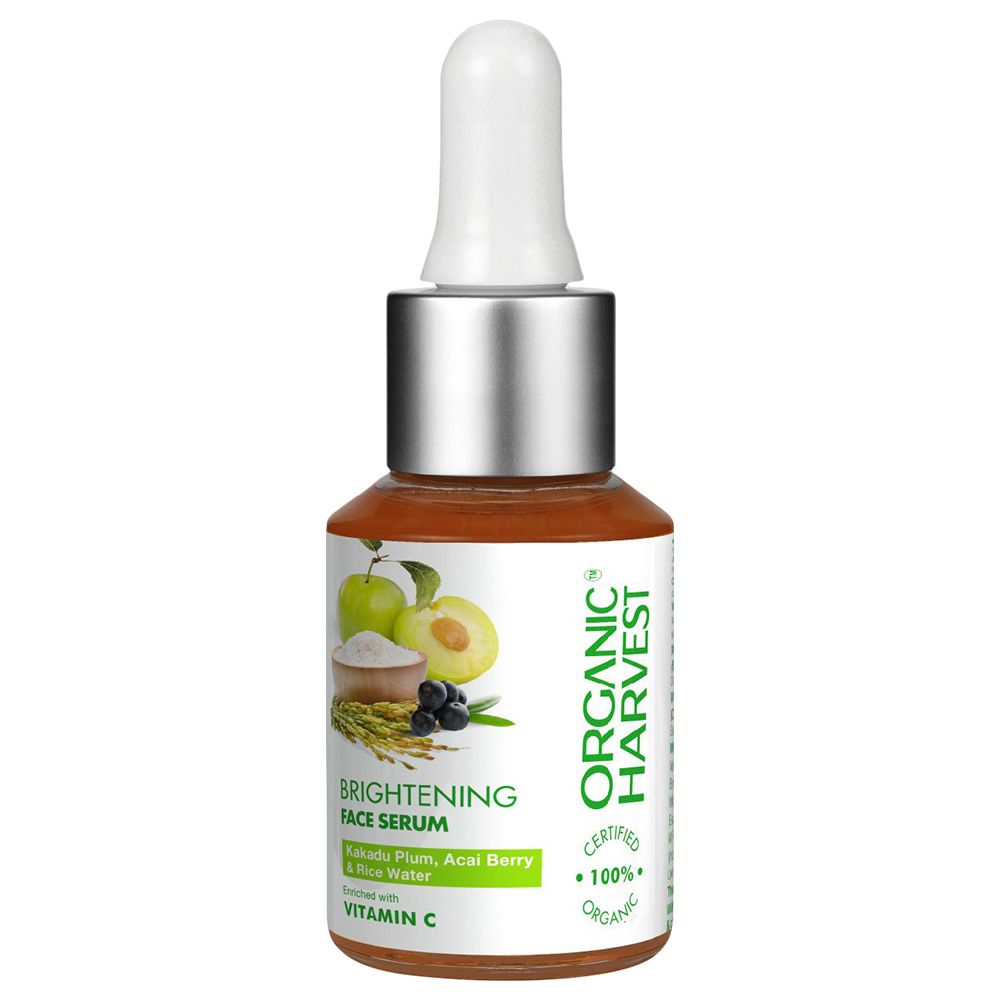 Organic Harvest - Brightening Face Serum - 30 ml