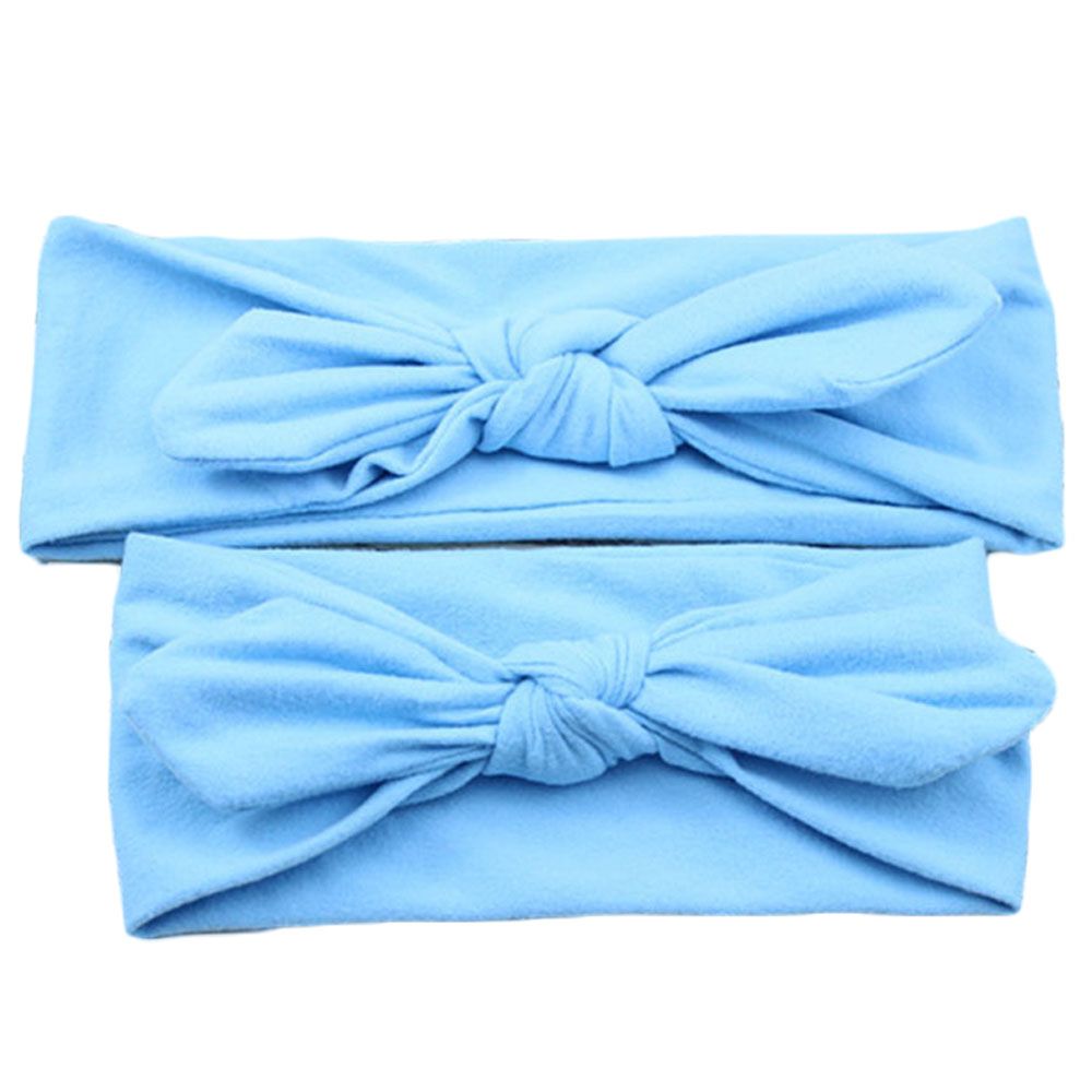 The Girl Cap - Mom & Me Headband - Cyan