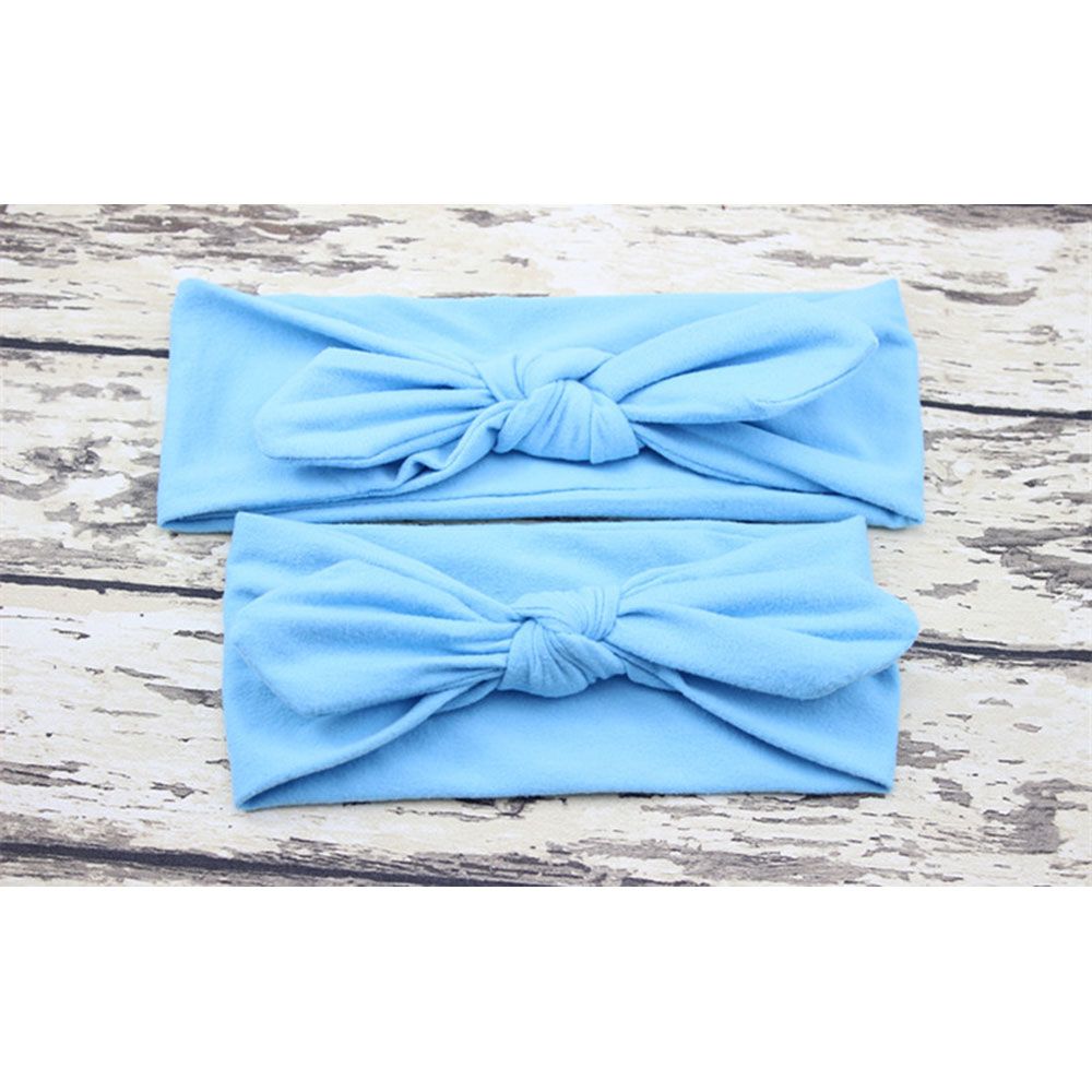 The Girl Cap - Mom & Me Headband - Cyan