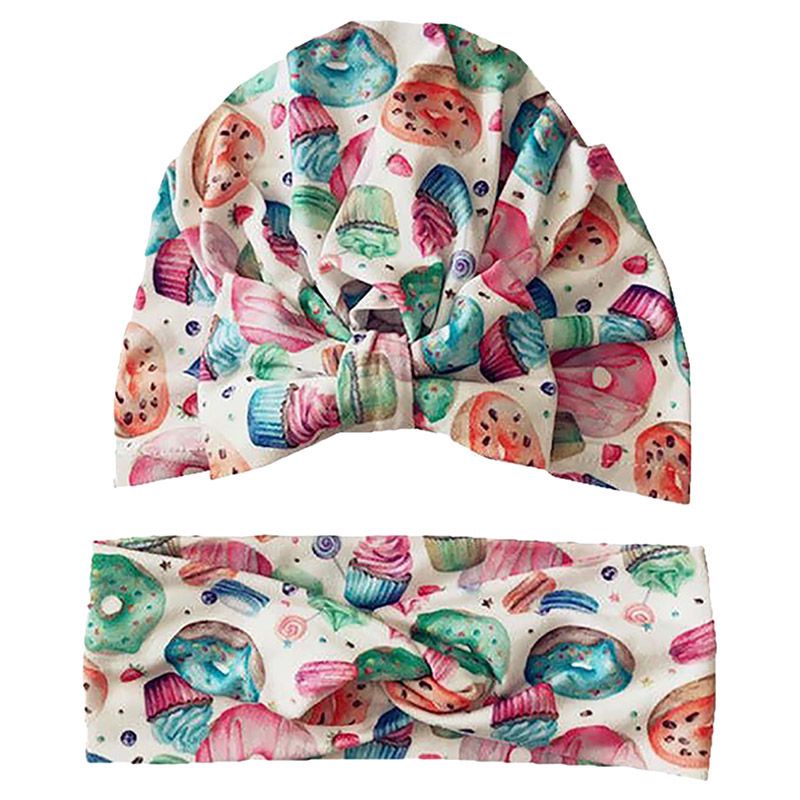 The Girl Cap - Mom & Me Turban & Headband Set