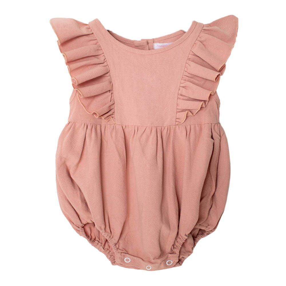 Vanya's Closet - Isabella sleeveless Solid bodysuit - Pink