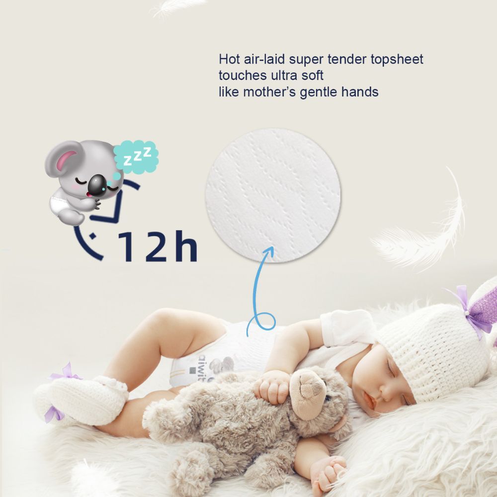 Aiwibi - Premium Baby Diaper - Size L 8-13kg 54pcs