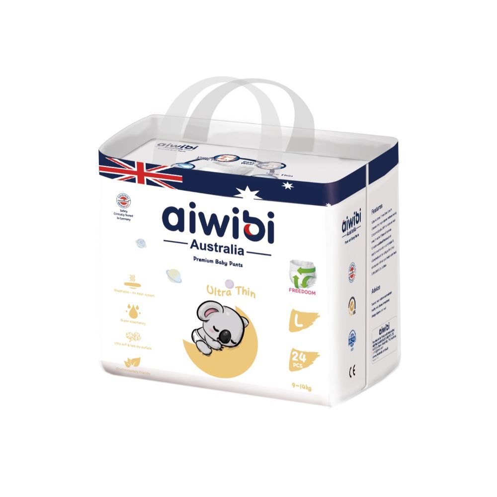 Aiwibi - Premium Baby Pants - Size L 9-14kg -24pcs