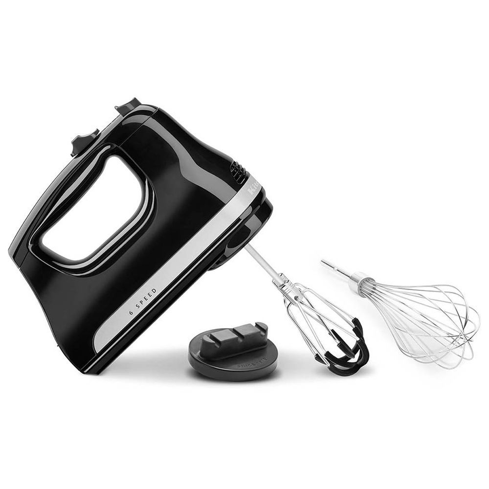 Kitchenaid - 6 Speed Hand Mixer 60W - Onyx Black