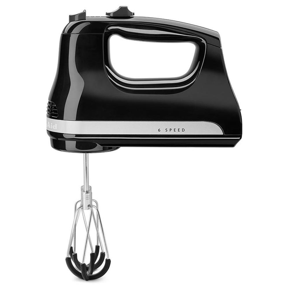 Kitchenaid - 6 Speed Hand Mixer 60W - Onyx Black