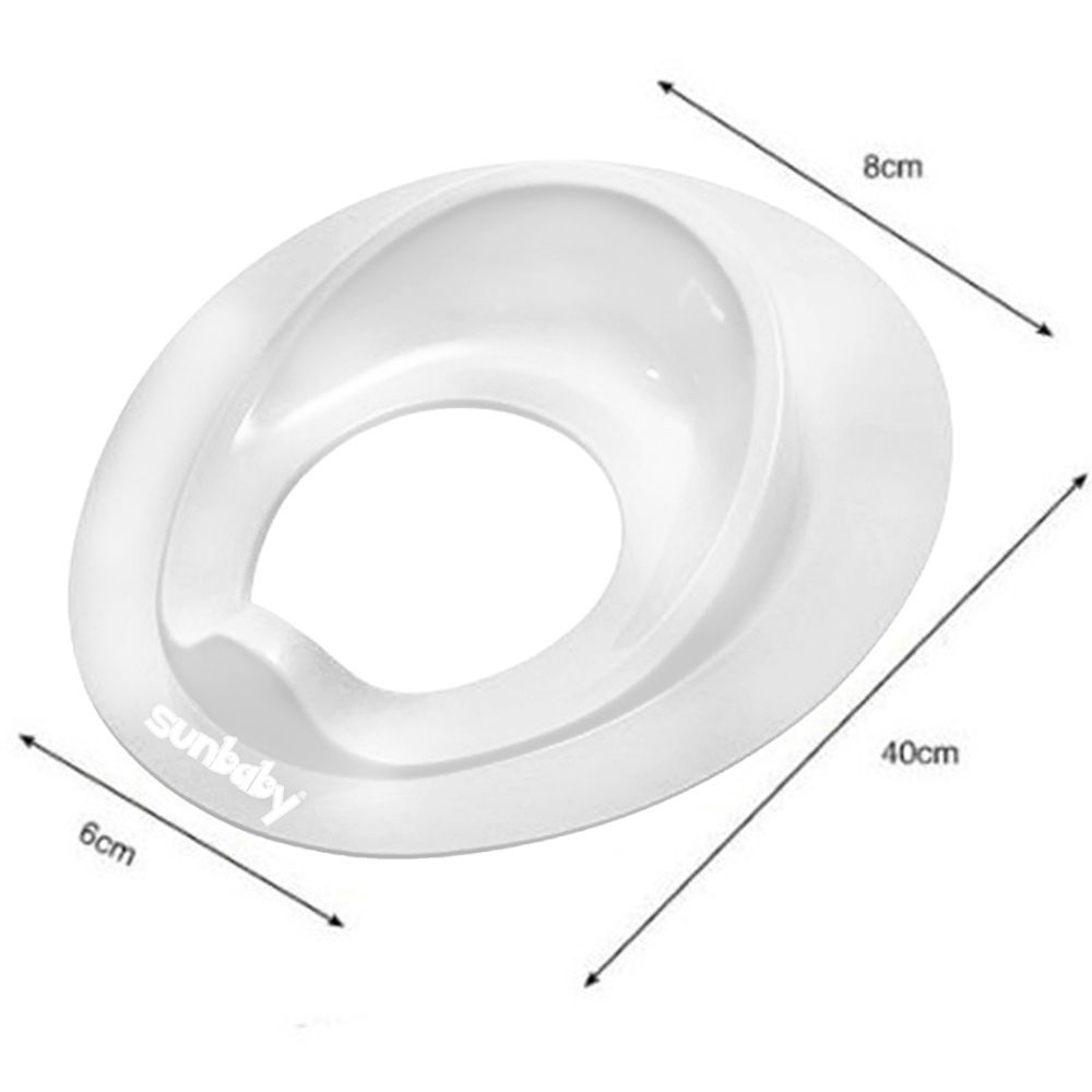 SunBaby - Potty Trainer Seat For Baby - White