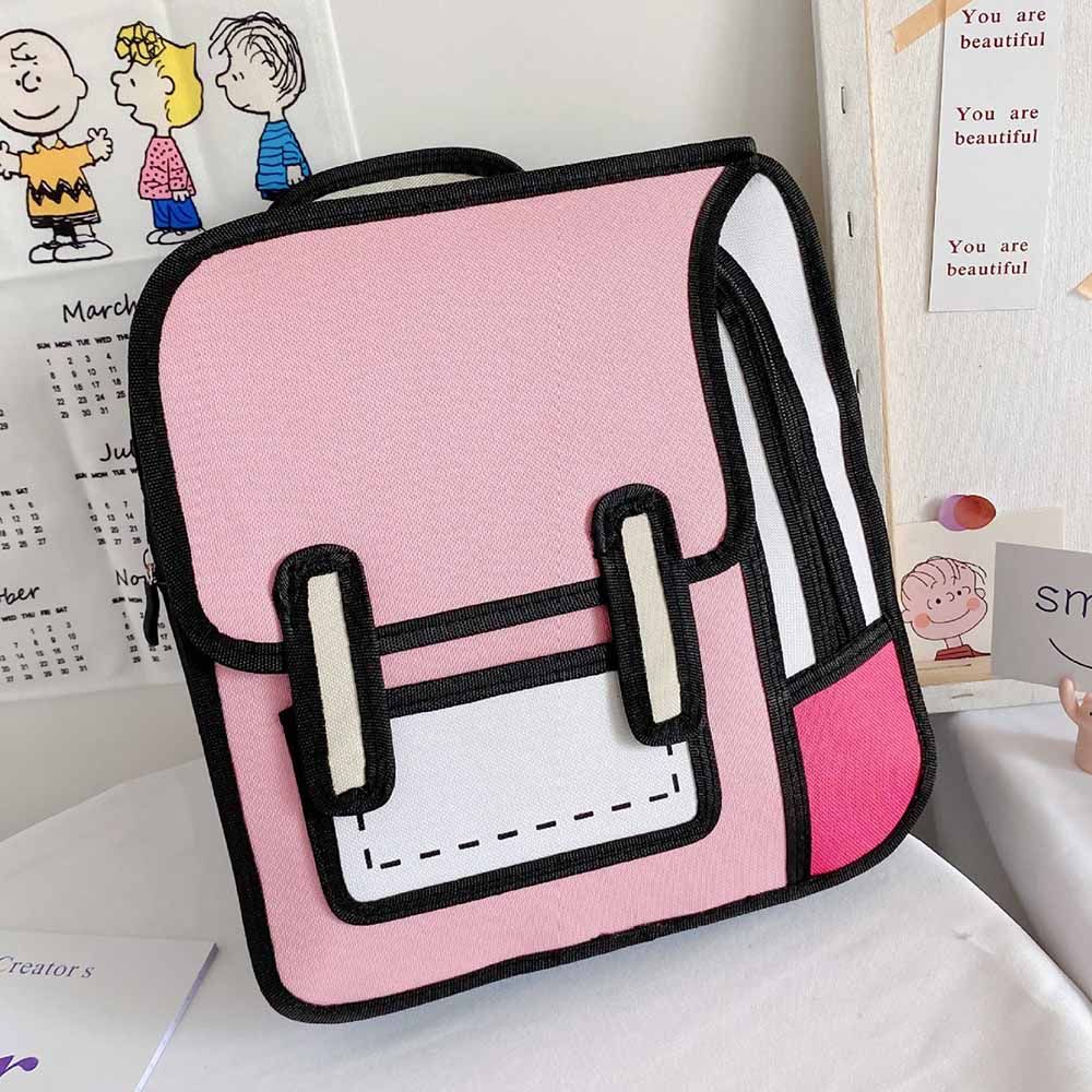 Star Babies - 2D School Bag - Pink