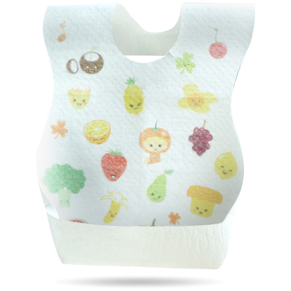 Star Babies - Fruit Printed Disposable Bibs Pack of 150