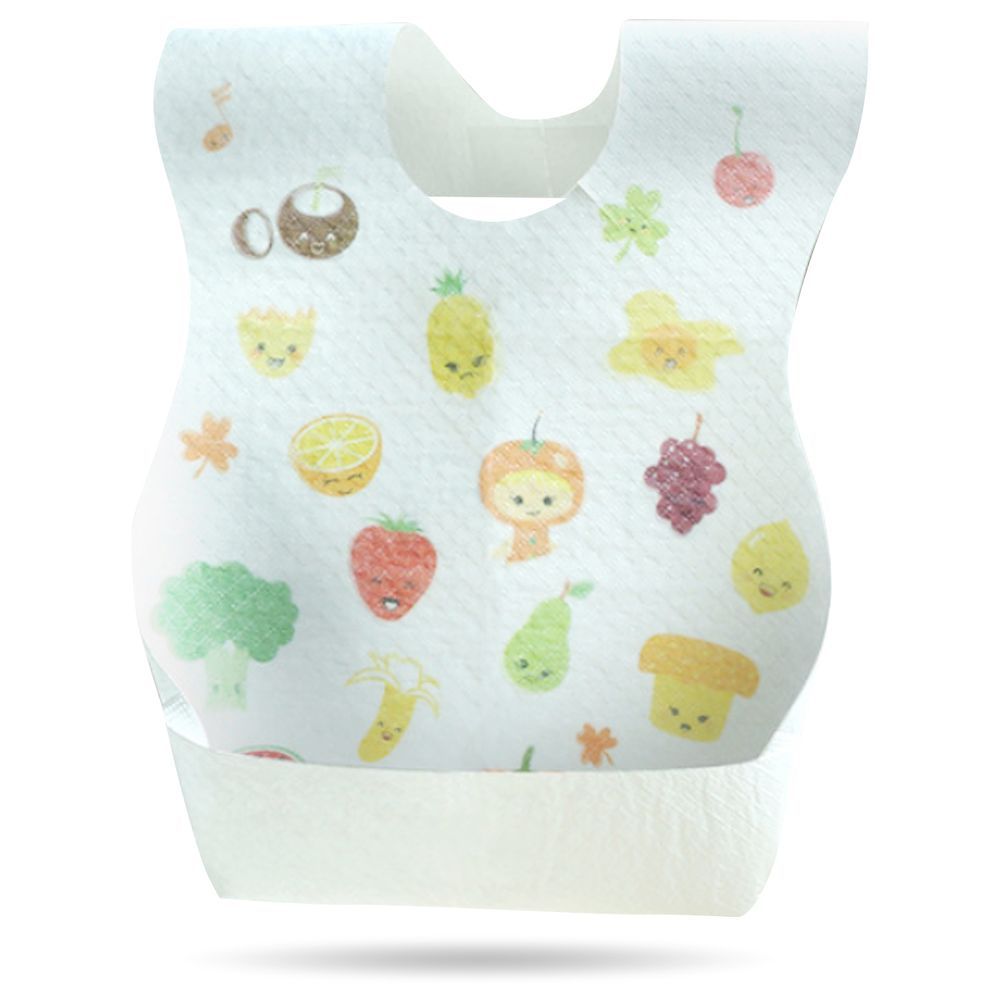 Star Babies - Diaper Caddy Organizer w/ Scented Bag Dispenser & Disposable Bibs - Grey