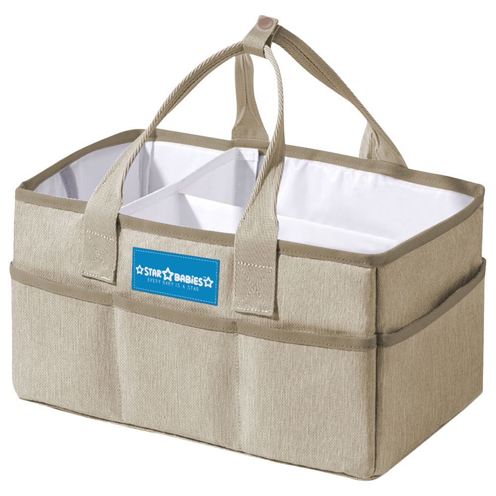 Star Babies - Diaper Caddy Organizer - Khaki