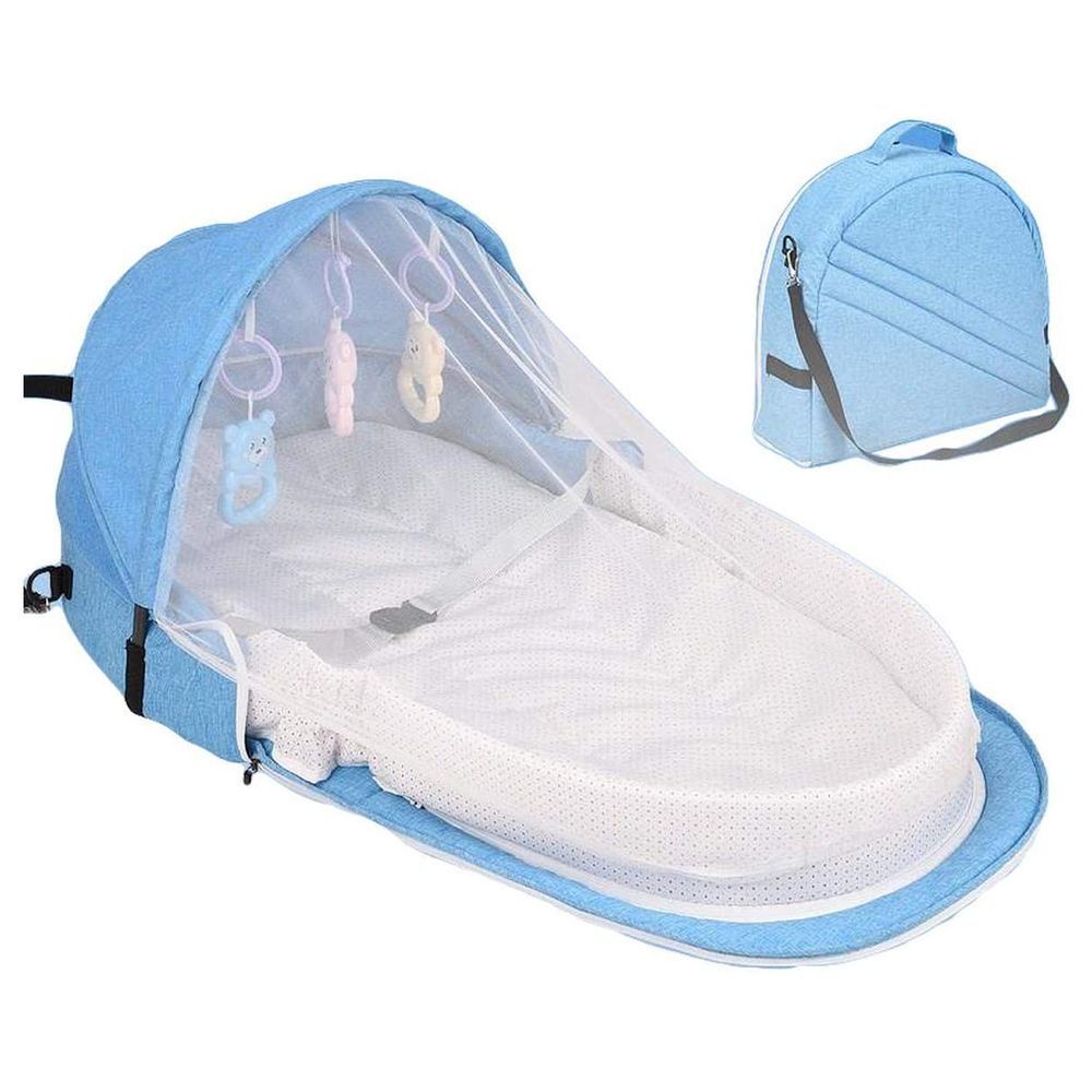 Star Babies - Portable Bed W/ Mosquito Net & Powder Puff