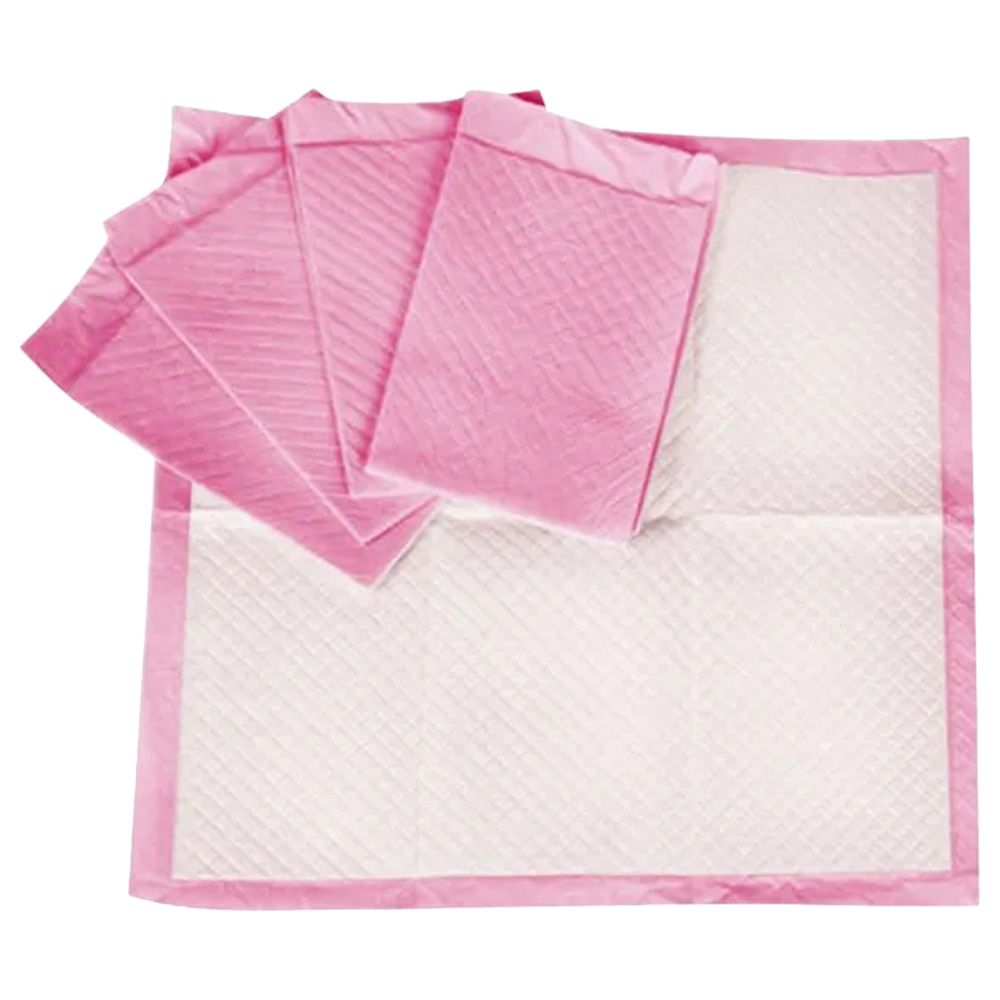 Star Babies - Disposable Changing Mat 10pcs & Disposable Towel 3pcs & Bibs 10pcs - Pink