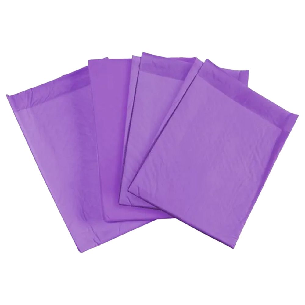 Star Babies - Disposable Changing Mat 20pcs & Disposable Towel 3pcs & Bibs 20pcs - Lavender