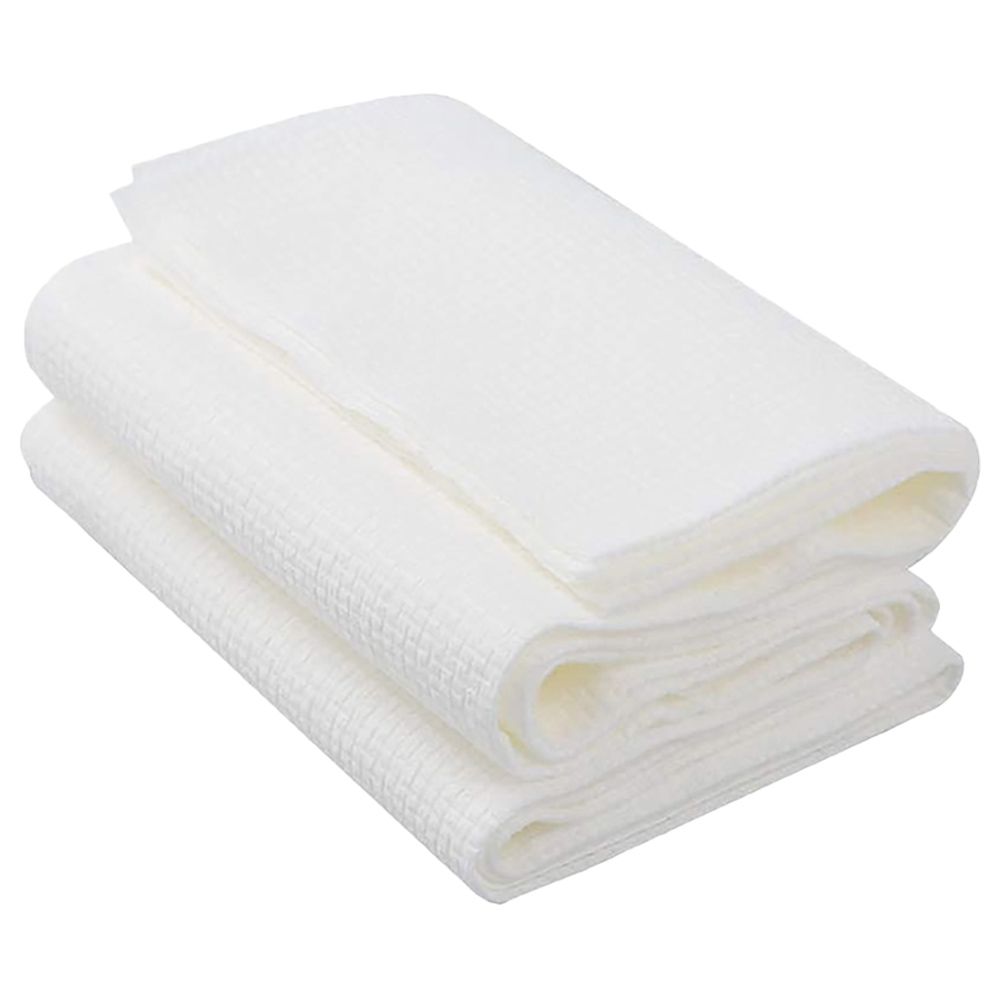 Star Babies - Disposable Changing Mat 30pcs & Disposable Towel 3pcs & Bibs 30pcs - White