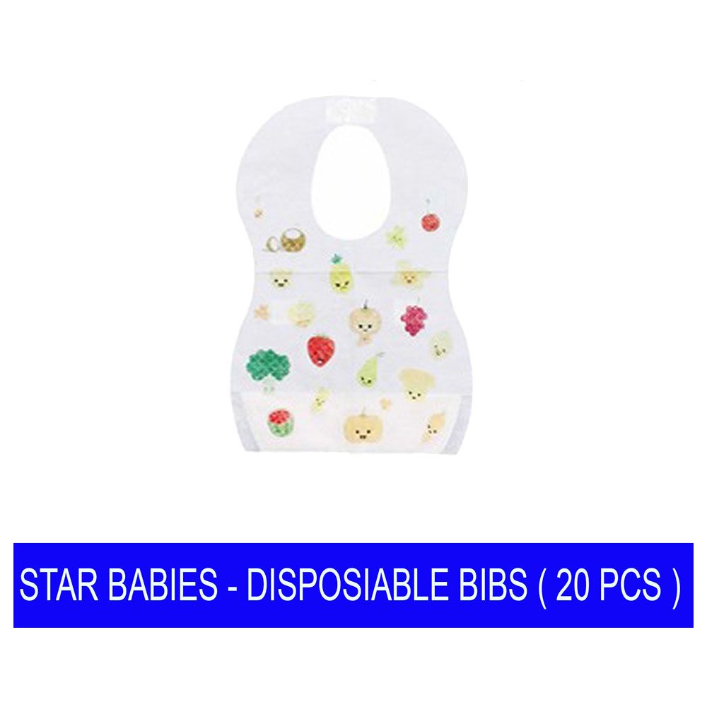 Star Babies - Baby Essentials w/ Caddy Diaper Bag - White