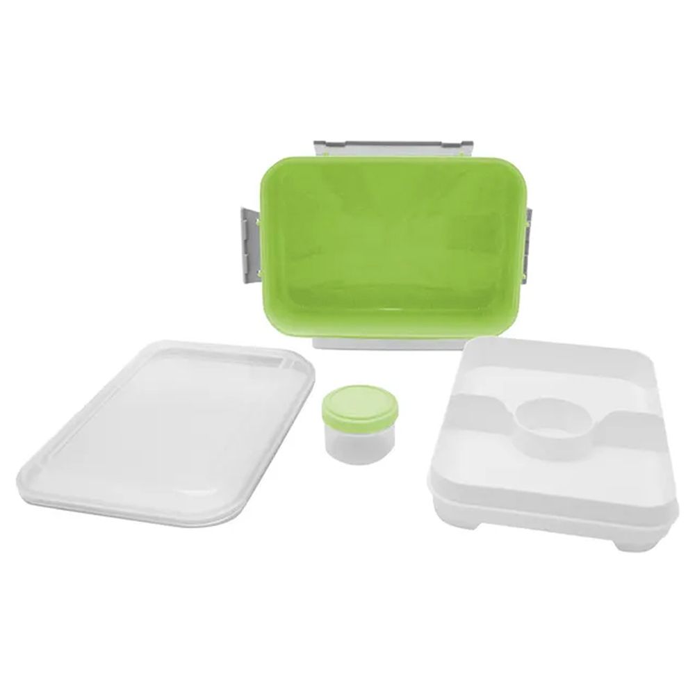 Star Babies - Lunch Box w/ Disposable Towel 3pcs - Green