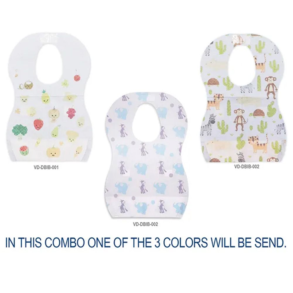 Star Babies - Disposable Changing Mat 200pcs & Disposable Bibs 10pcs