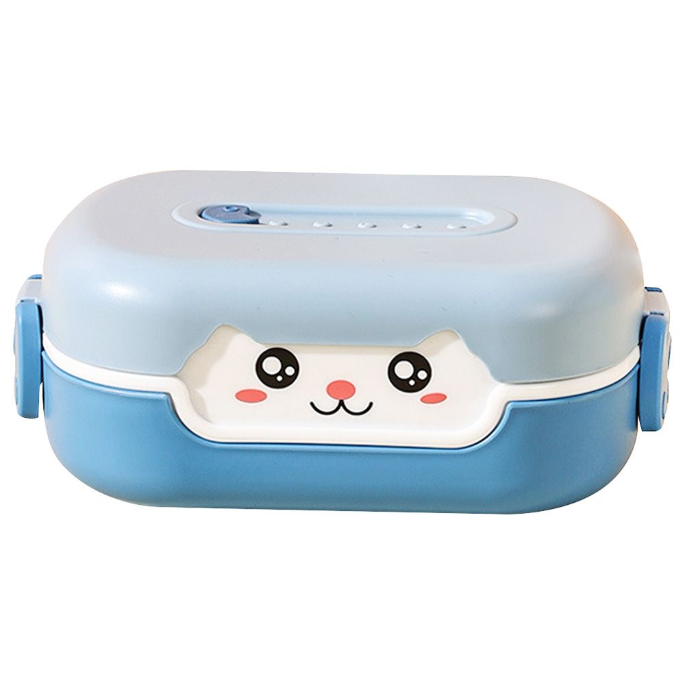 Star Babies - Kids Cat Lunch Box - Blue