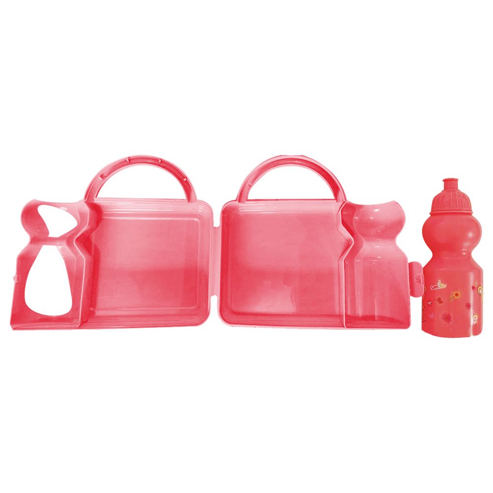 Star Babies - Kids Lunch Box w/ Water Bottle - Pink