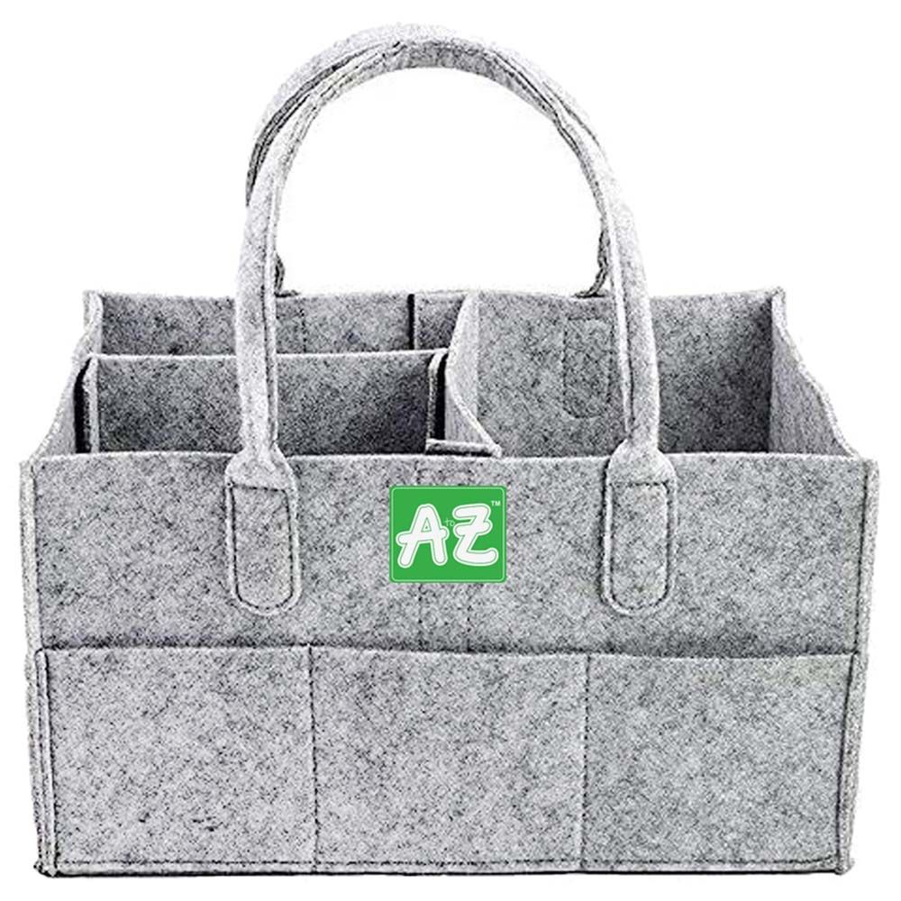 Star Babies - A To Z Diaper Caddy Organizer - Grey