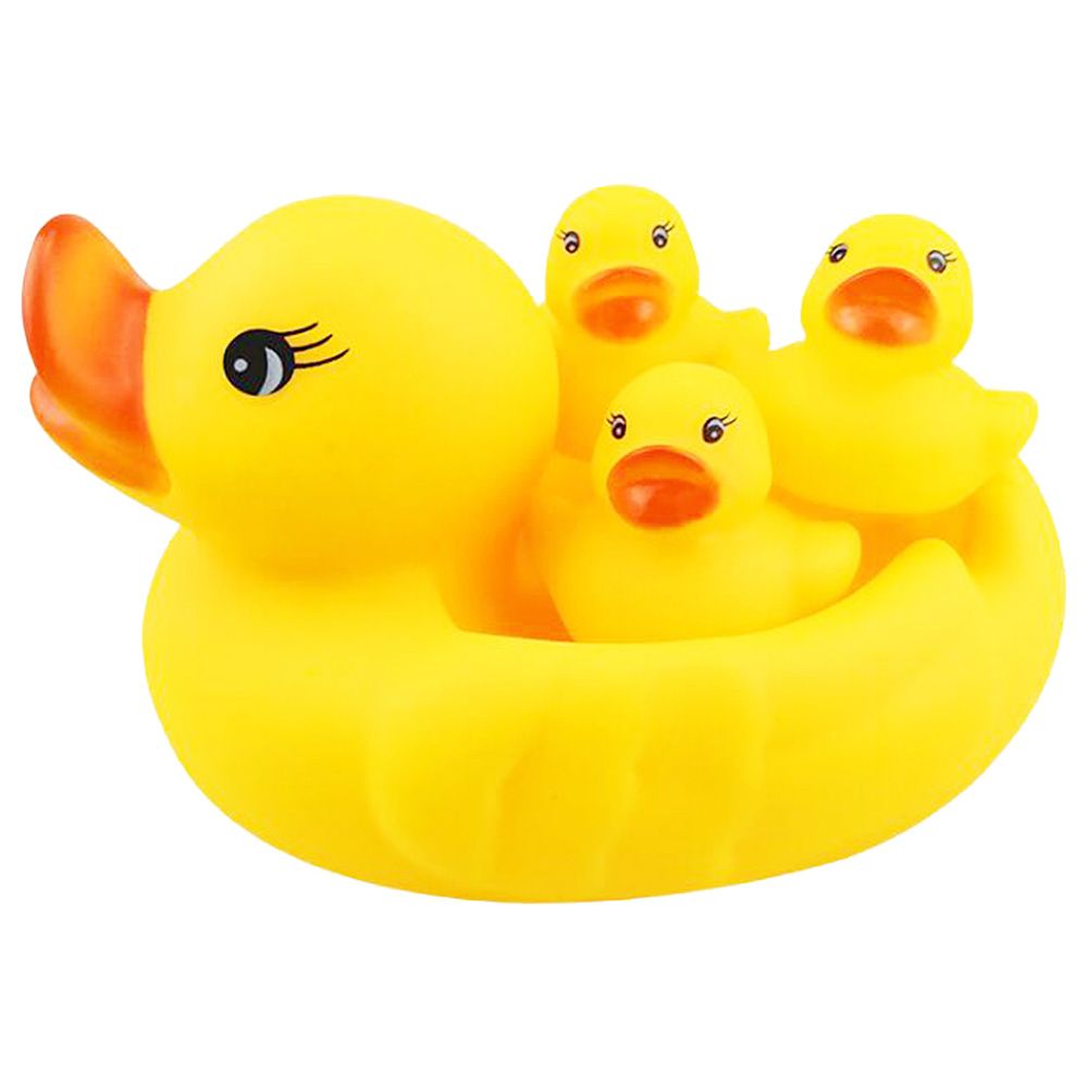 Star Babies - Rubber Duck Toy - Pack Of 8 - Yellow