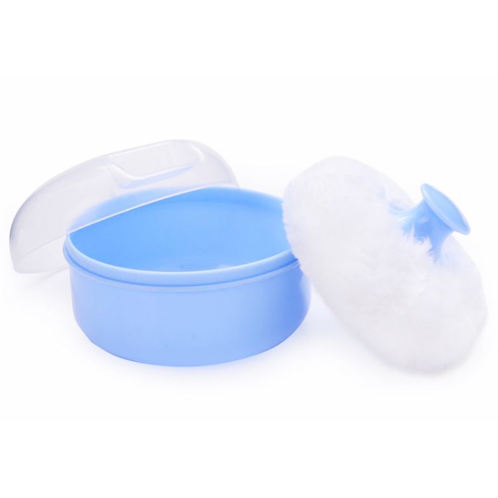 Star Babies - Adjustable Shower Cap w/ Powder Puff - Pack Of 2 - Blue