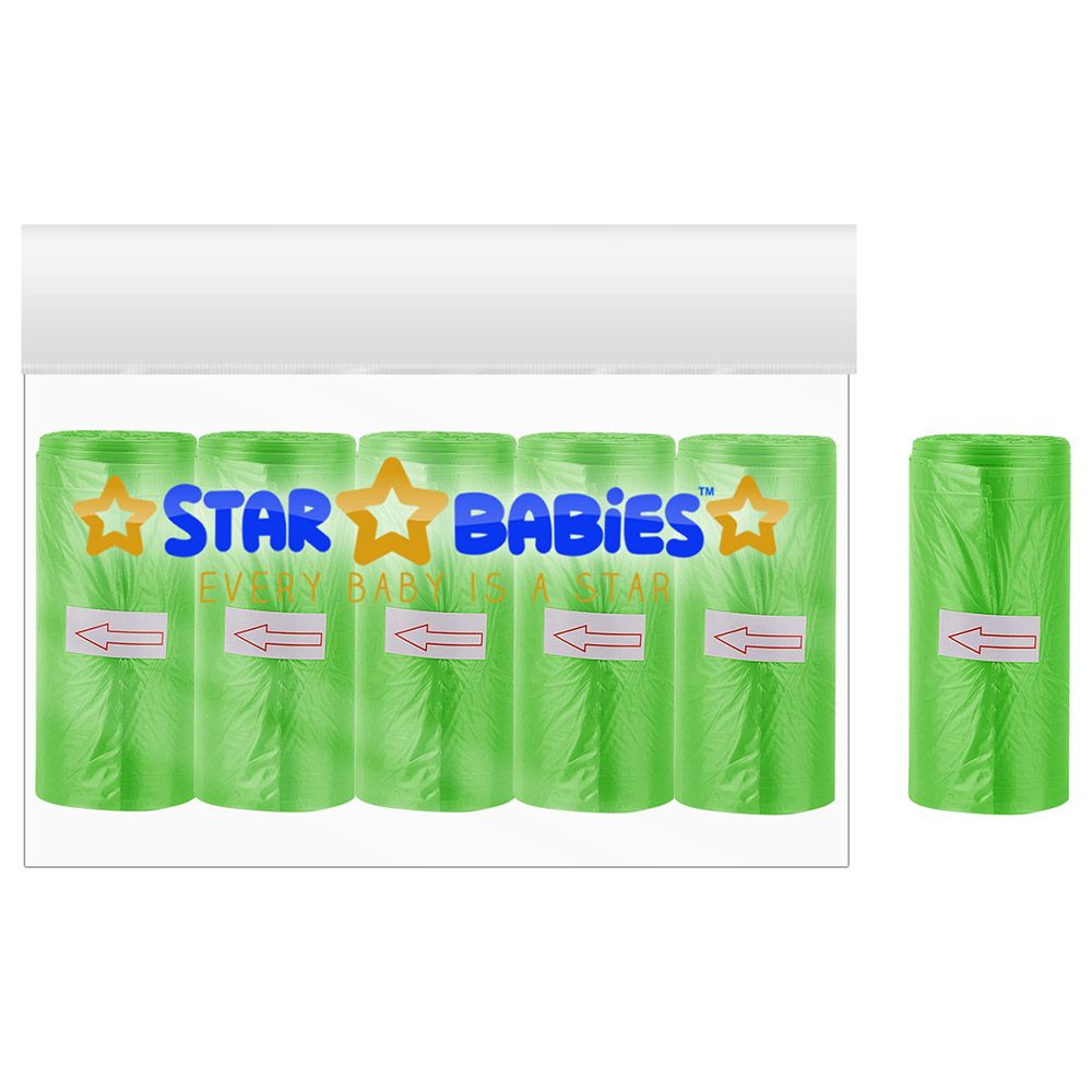 Star Babies - Scented Bag - Pack Of 6 - 90 Bags - Green