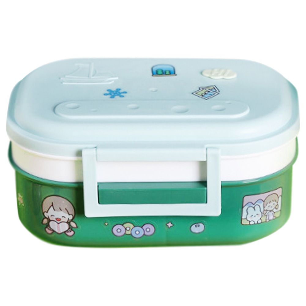 Star Babies - Double Layer Lunch Box - Green