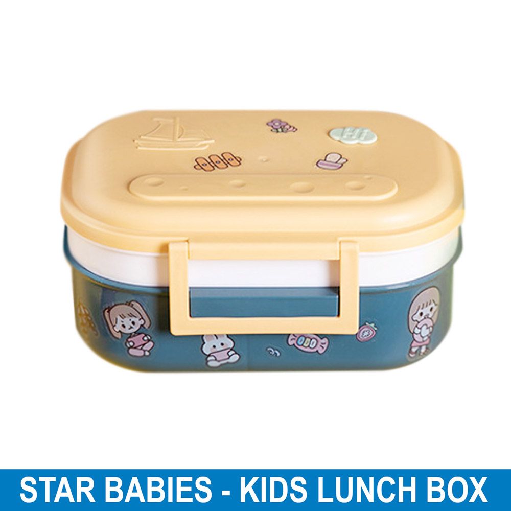 Star Babies - Double Layer Lunch Box - Blue