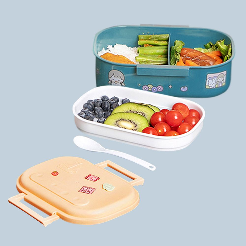 Star Babies - Double Layer Lunch Box - Blue