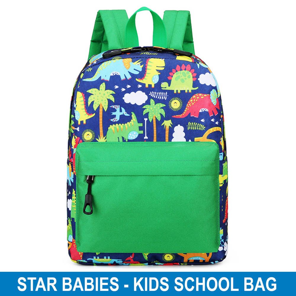 Star Babies - Kids School Bag - Green