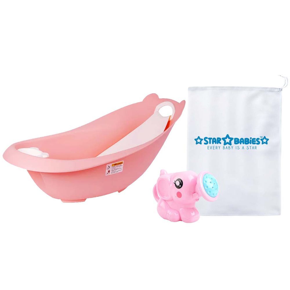 Star Babies - Smart Bath Tub w/ Kettle Toy - Pink