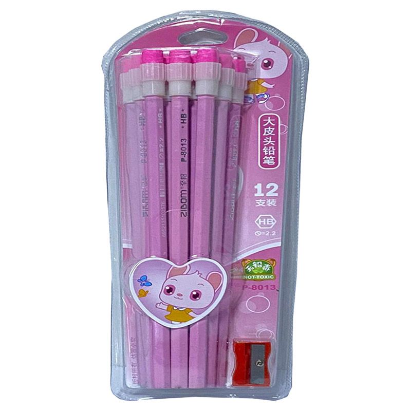 Star Babies - Kids Pencil - Pink - 12pcs