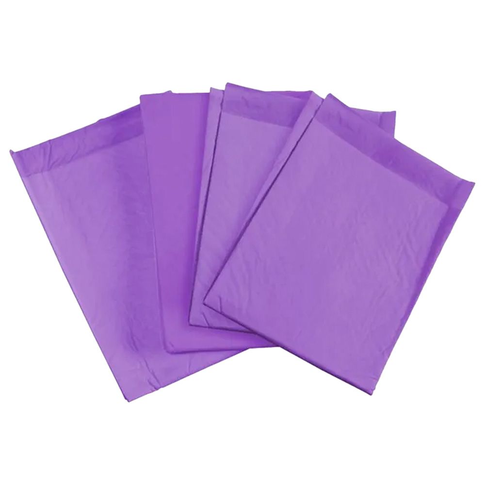 Star Babies - Disposable Changing Mat 10pcs w/ Disposable Towel 3pcs - Lavender