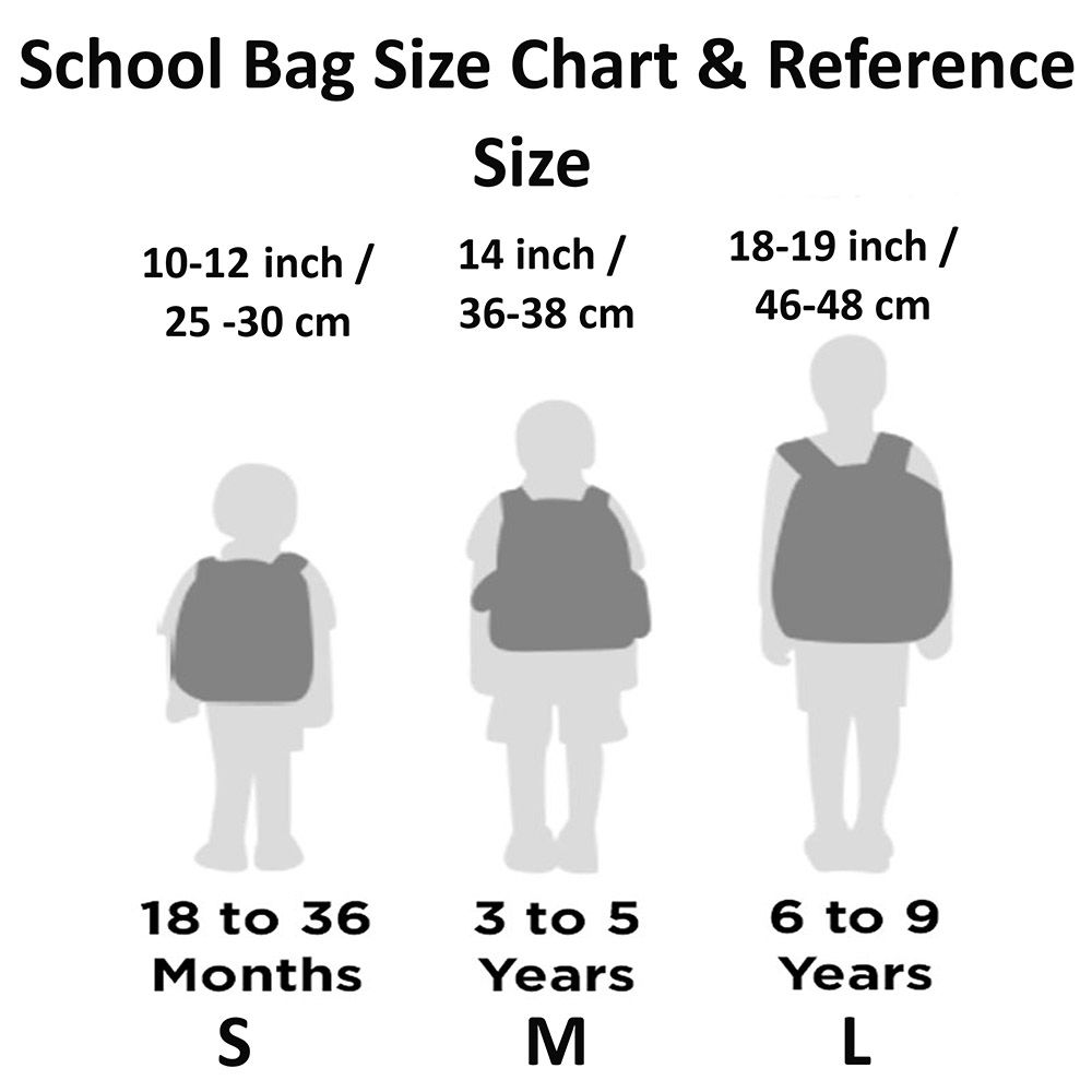 Star Babies - School Bag 17.32-inches, Lunch Bag, Water Bottle 500ml & 2 Compartment Lunch Box