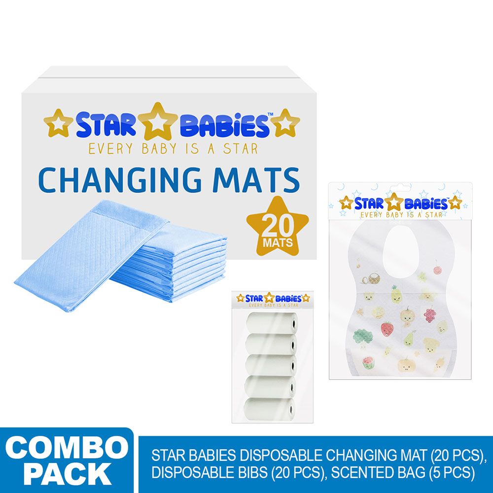 Star Babies - Value Pack (Disposable Changing Mat 20Pcs)