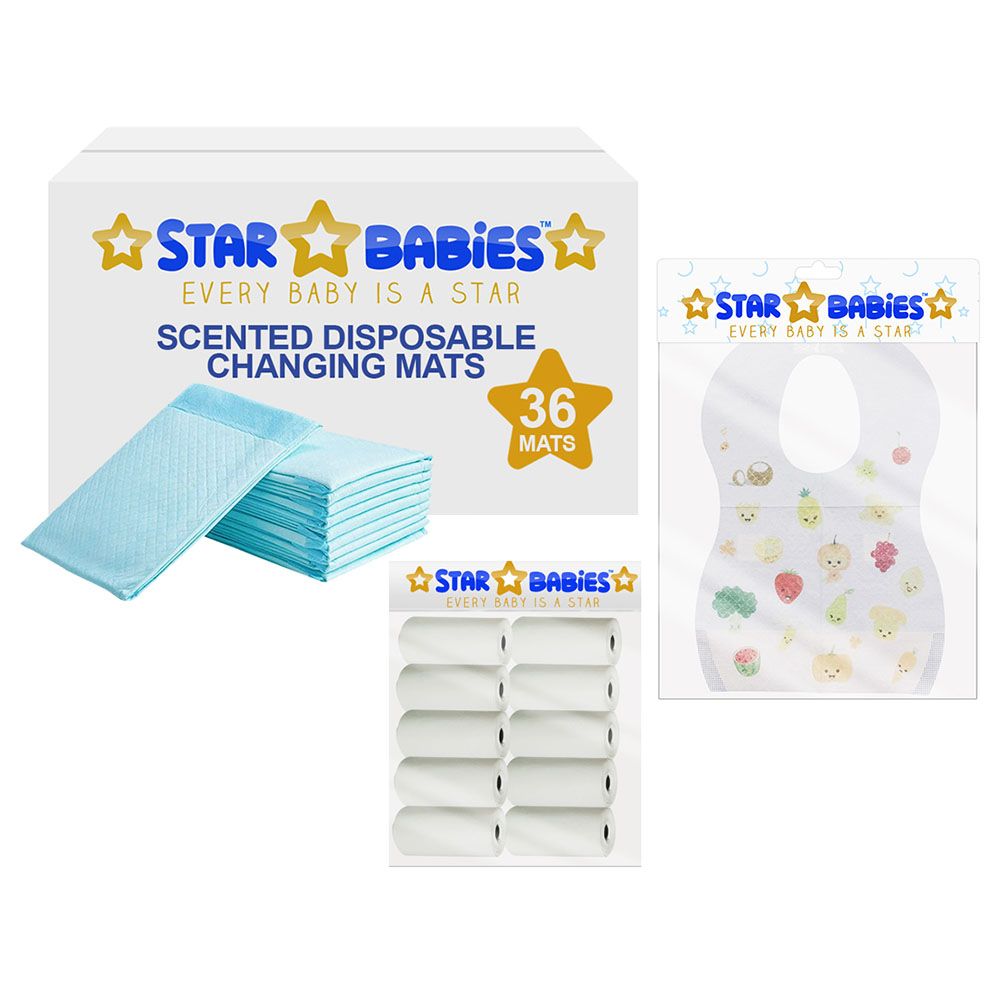 Star Babies - Value Pack (Scented Changing Mat 36Pcs)