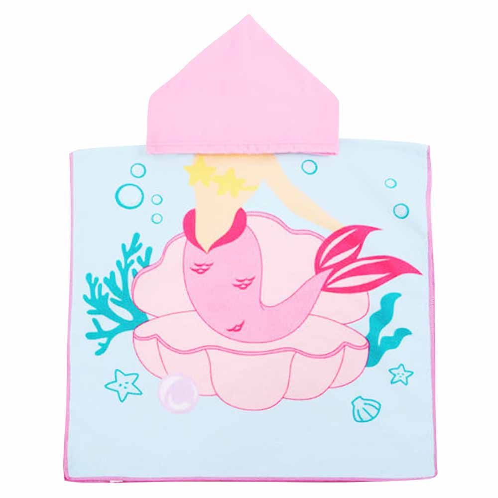 Star Babies - Microfiber Hooded Towel - Little Mermaid