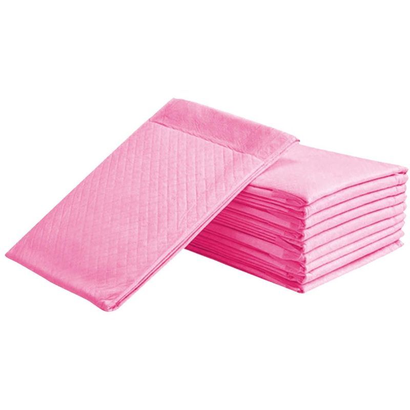 SunBaby - Pack of 10 Disposable Changing mats (45x60cm) Large, B1G1 - Pink