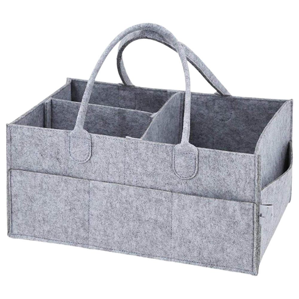 SunBaby - Diaper Caddy Organizer Bag - Grey